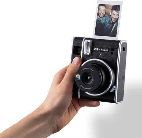 Fujifilm Instax Mini 40 product in gebruik