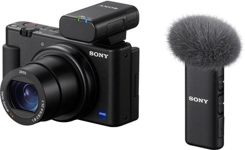 Sony ECM-W2BT Wireless Microphone product in use