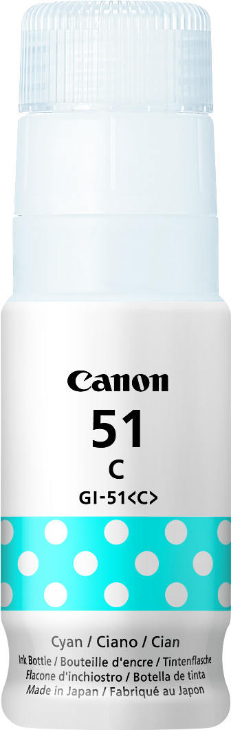 Canon GI-51 Inktflesje Cyaan null