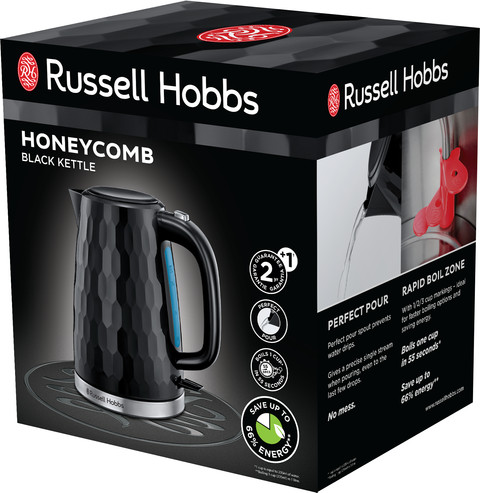 Russell Hobbs Honeycomb Black 26051-70 null