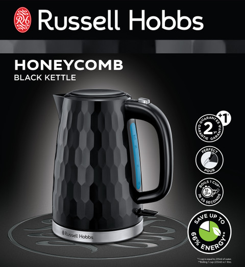 Russell Hobbs Honeycomb Black 26051-70 null