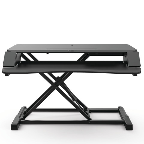 Fellowes Sit-Stand Workstation Black null