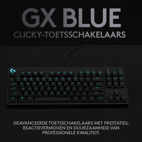 Logitech G PRO GX Blue Mechanical Gaming Keyboard QWERTY null