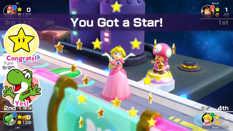 Mario Party Super Stars Nintendo Switch product in use