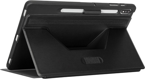 Targus Click-In Samsung Galaxy Tab S10 Plus / S9 Plus / S9 FE / S7 FE Plus Book Case Zwart rechterkant