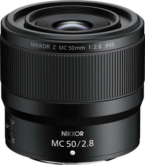 Nikon Nikkor Z MC 50mm f/2.8 top