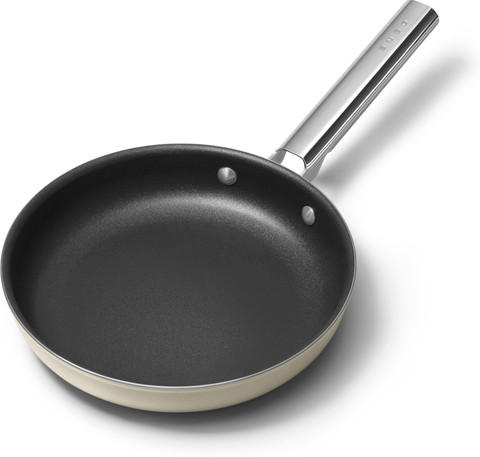 SMEG Frying Pan 24cm Cream null