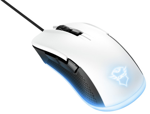 Trust GXT 922W Ybar Souris Gamer avec Éclairage RGB - Blanc null