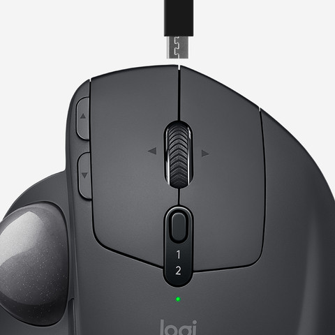 Logitech MX Ergo Wireless Mouse Black null