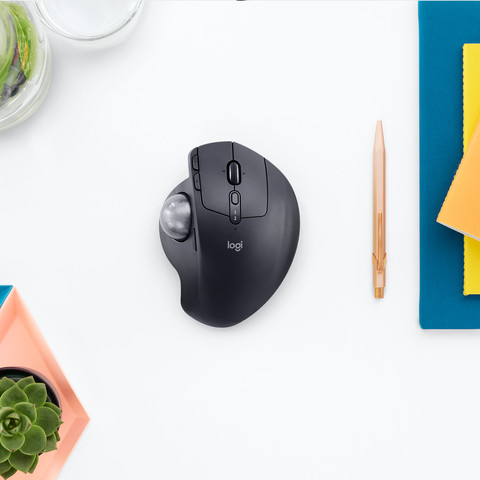 Logitech MX Ergo Wireless Mouse Black null