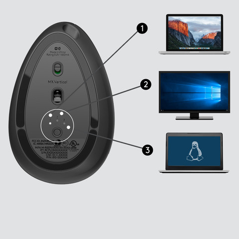 Logitech MX Vertical Ergonomic Mouse visual supplier