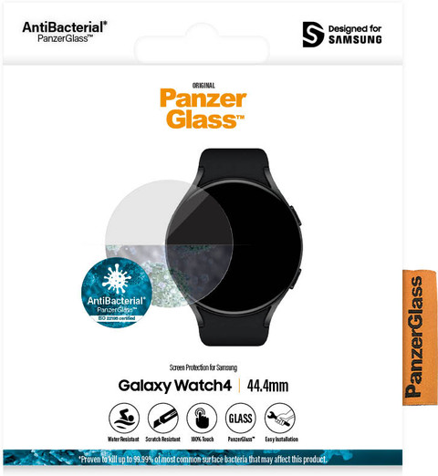 PanzerGlass Antibacterial Samsung Galaxy Watch4 44mm Screen Protector Glass null