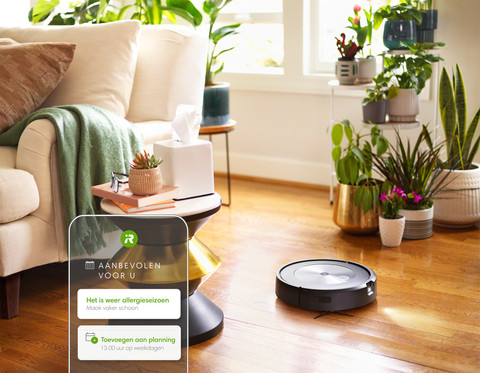 iRobot Roomba J7 product in gebruik