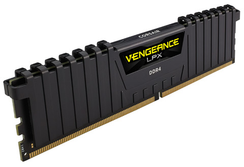 Corsair VENGEANCE® LPX 16GB (1 x 16GB) DDR4 DRAM 2666MHz C16 vorne