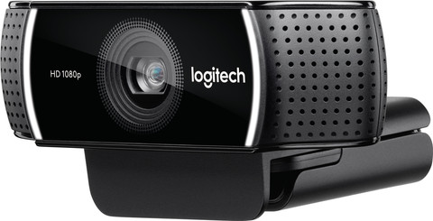 Logitech C922 Pro Stream Webcam product in gebruik