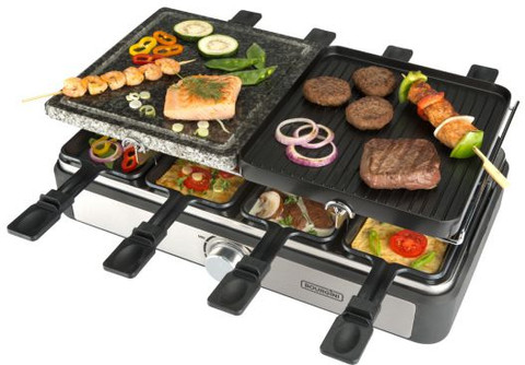 Bourgini Gourmette/Raclette/Stone Grill Plus - 8 People Main Image