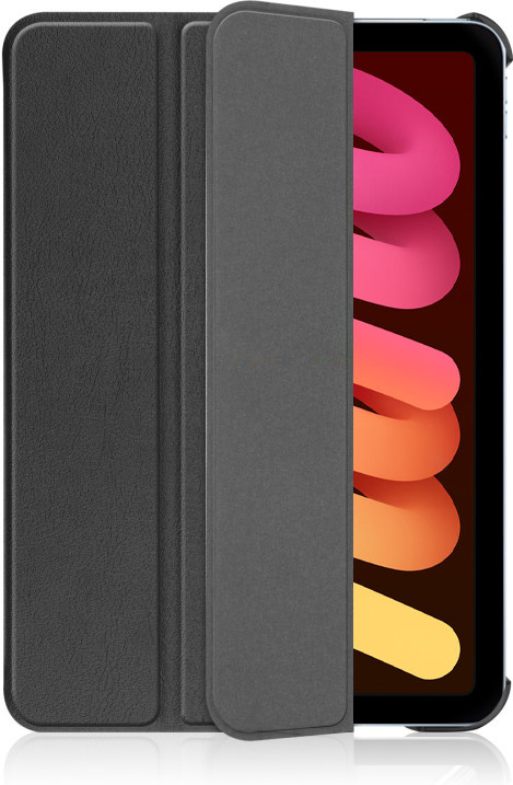 Just in Case Apple iPad mini 6 Tri-Fold Book Case Noir null