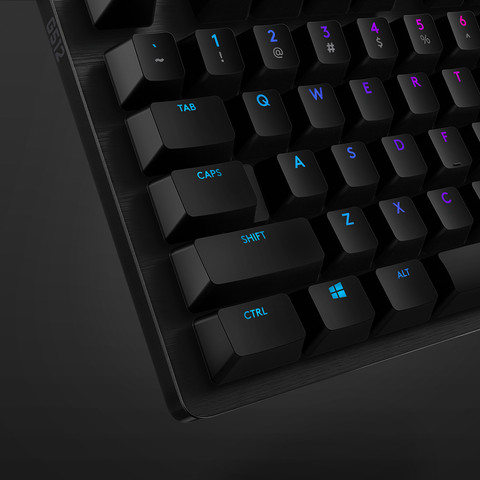 Logitech G512 Carbon Lightsync RGB Mechanical Gaming Keyboard QWERTY null