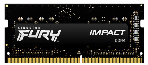 Kingston FURY Impact DDR4 SODIMM 16GB 3200MHz (2x8GB) front