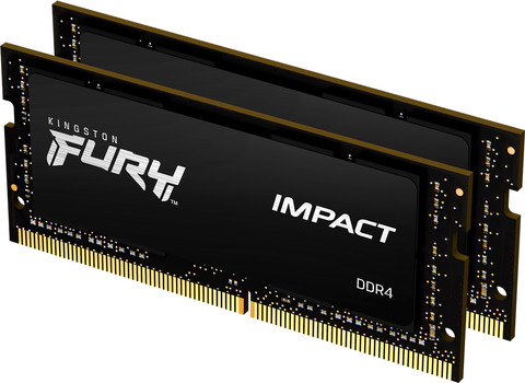 Kingston FURY Impact DDR4 SODIMM 16GB 3200MHz (2x8GB) Main Image