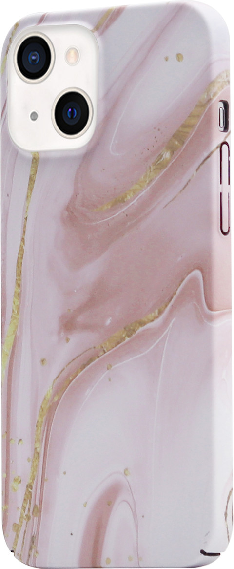 BlueBuilt Pink Marble Hard Case Apple iPhone 13 mini Back Cover null