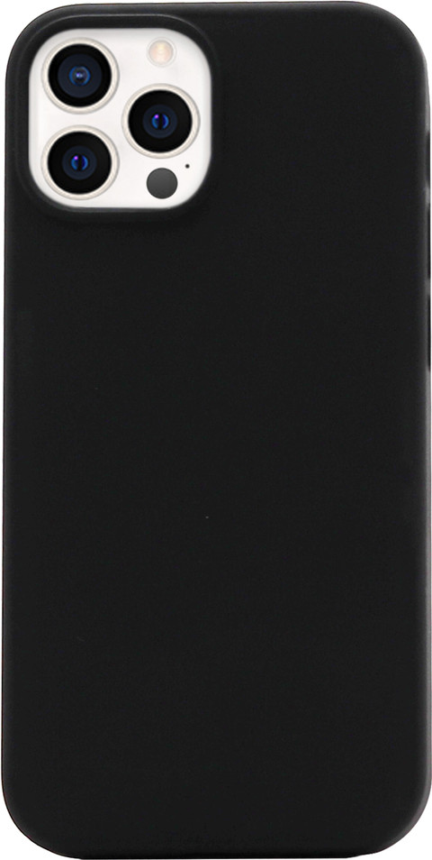 BlueBuilt Soft Case Apple iPhone 12 Pro Max Back Cover Black Main Image