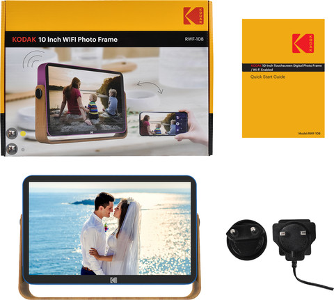 KODAK 10 Inch WiFi Metal Photo Frame Blue accessoire