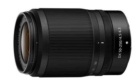 Nikon NIKKOR Z DX 50 - 250 mm f/4.5 - 6.3 oberseite