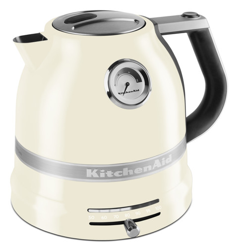 KitchenAid Artisan Bouilloire Électrique Crème côté droit