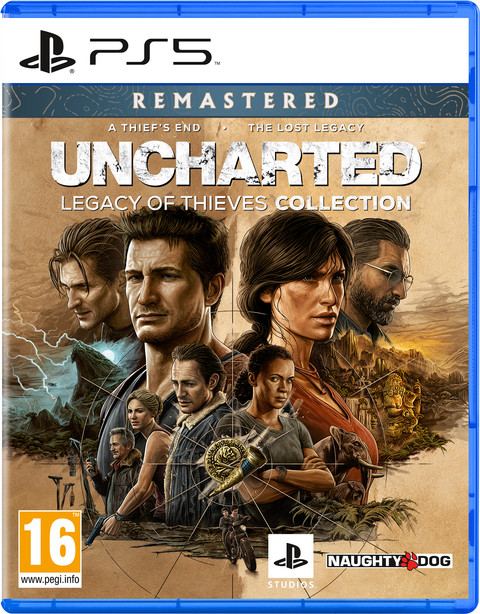 Uncharted Legacy of Thieves Collection - PS5 Main Image