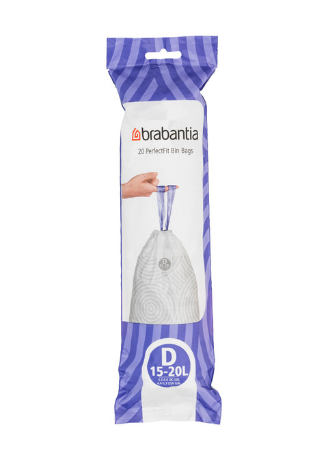 Brabantia Trash Bags Code D - 15-20L (120 units) null