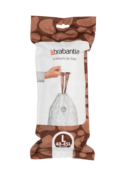 Brabantia Trash Bags Code L - 40-45L (120 units) null