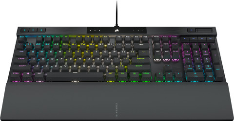 Corsair K70 RGB PRO Gaming Toetsenbord Cherry MX Red Qwerty voorkant