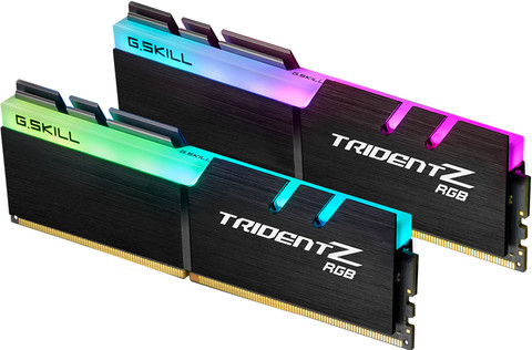 G.Skill Trident Z RGB 2x8GB DDR4 3600MHz (F4-3600C18D-16GTZRX) detail