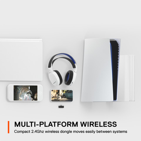 SteelSeries Arctis 7P+ Wit null