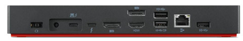 Lenovo Thinkpad Thunderbolt 4 Dock achterkant