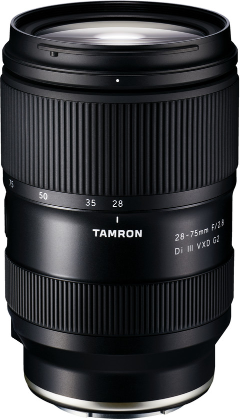 Tamron 28-75mm f/2.8 Di III VXD G2 Sony FE bovenkant