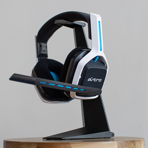 Astro A20 Draadloze Gaming Headset voor PS5, PS4, PC, Mac - Wit/Blauw null