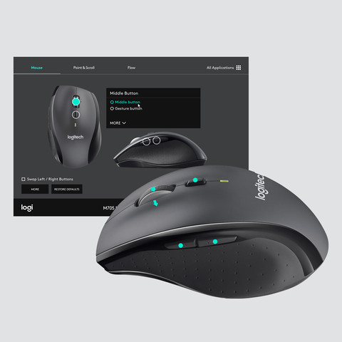 Logitech Wireless Mouse M705 null