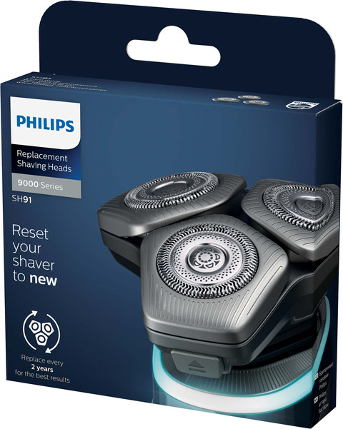 Philips Shaver Series 9000 SH91/50 Shaving Heads packaging