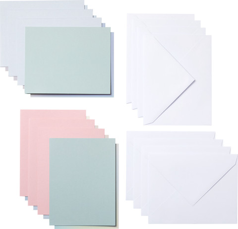 Cricut Cut-Away Cards Pastel A2 (10.8cm x 14cm) 8-pack Main Image