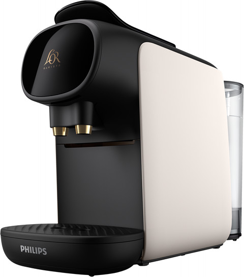 Philips L'OR Barista Sublime LM9012/03 White with 30 capsules right side