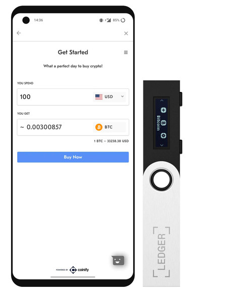 Ledger Nano S visual supplier