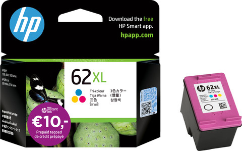 HP 62XL Cartridge Color Main Image