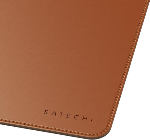 Satechi Eco Leather Muismat Bruin null