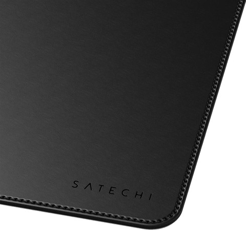 Satechi Eco Leather Mouse Pad Black detail