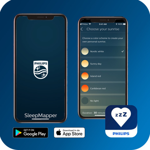 Philips Connected Somneo Sleep & Wake-up Light HF3672/01 null