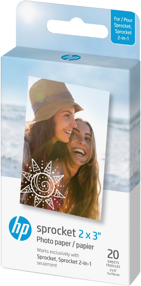 HP Sprocket ZINK Fotopapier 20 Pack Main Image