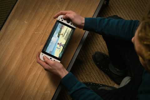 Pokémon Legends Arceus Nintendo Switch product in use