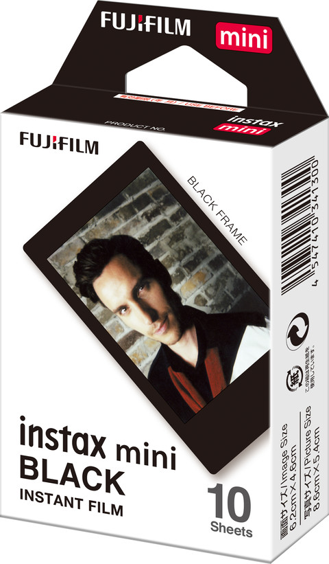 Fujifilm Instax Mini Black Frame (10 pieces) Main Image